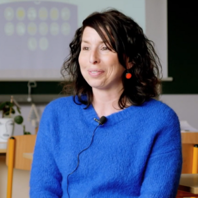 Emilie Maillot, une professeur
